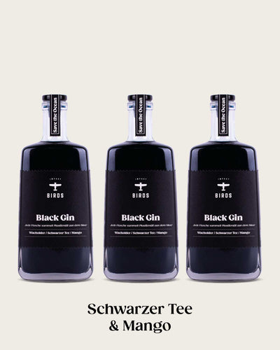 3er Bundle - BIRDS Black Gin