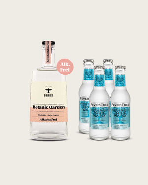 Das alkoholfreie G&T Set mit dem Premium Drink Botanic Garden und vier Tonic Water.