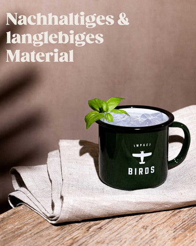 Die BIRDS Rainforest Tasse hat absolute Premiumqualität. Das Material ist nachhaltig und sehr langlebig.